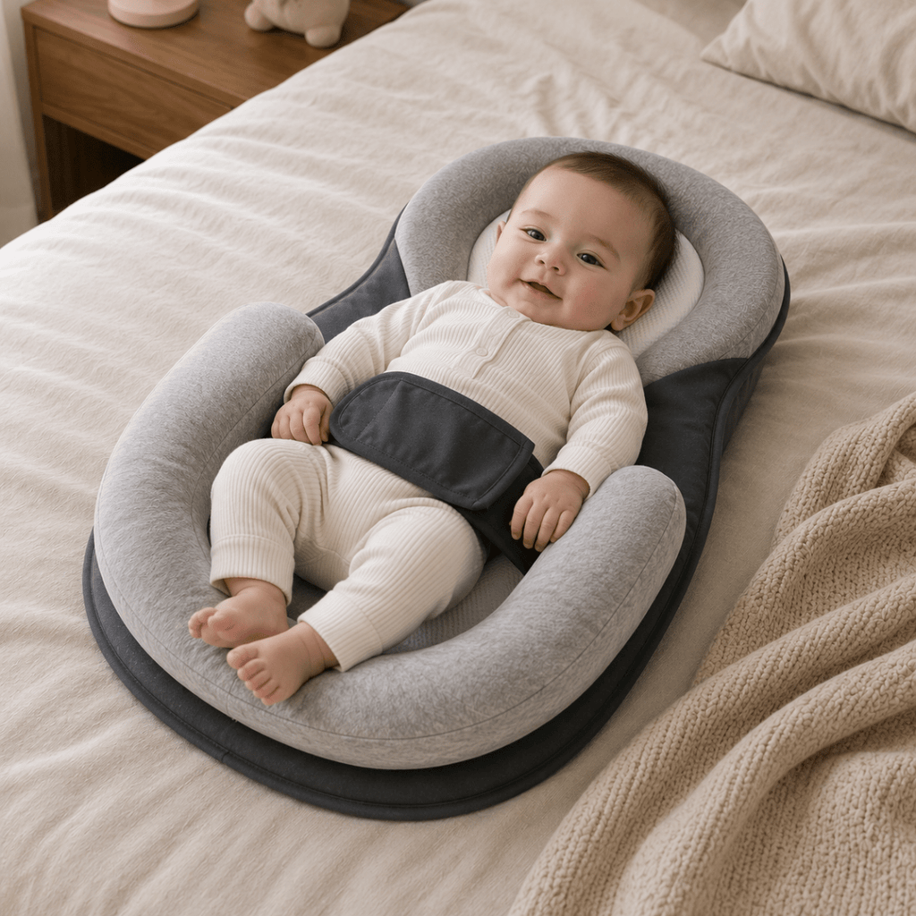 Almofada para Bebé LITTLEHAVEN para Sono Suave e Apoio Confortável