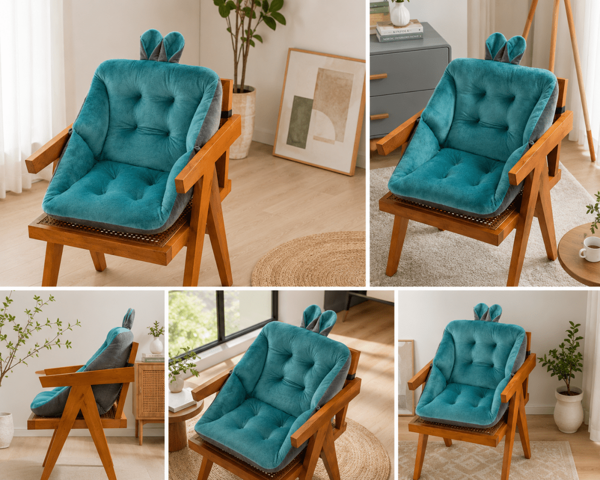 Ergonomiczna poduszka COMFORTALIGN na kość ogonową dla wygodnego siedzenia