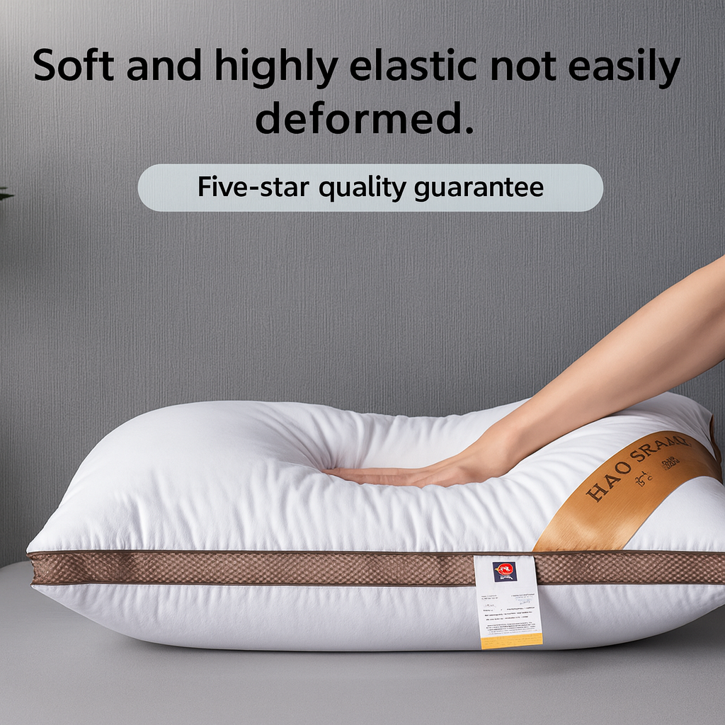 Aurelia Luxe Hotel Pillow for Supportive Washable Comfort