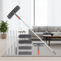 ClearVista Adjustable 2-in-1 Glass Cleaning Tool With Telescoping Rod