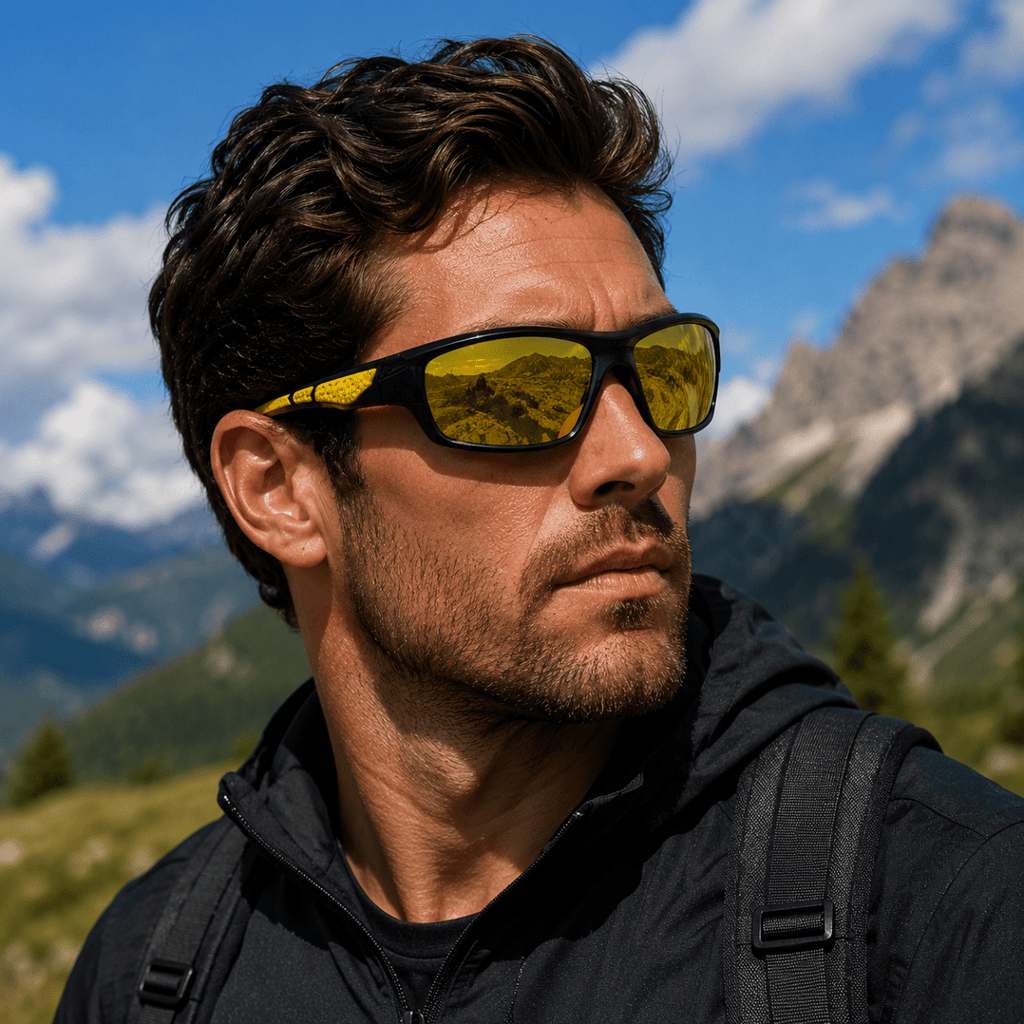 RAYMONT Vintage Round Polarized Sunglasses With UV400 Protection