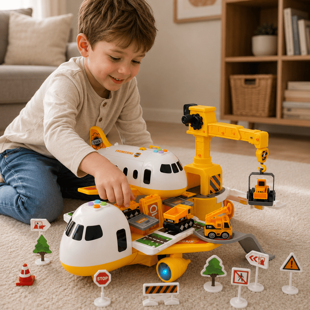 AIRTREX Airplane Mission Playset For Exciting Adventures And Creative Play