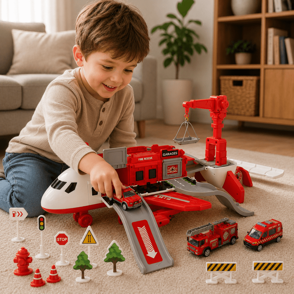 AIRTREX Airplane Mission Playset For Exciting Adventures And Creative Play