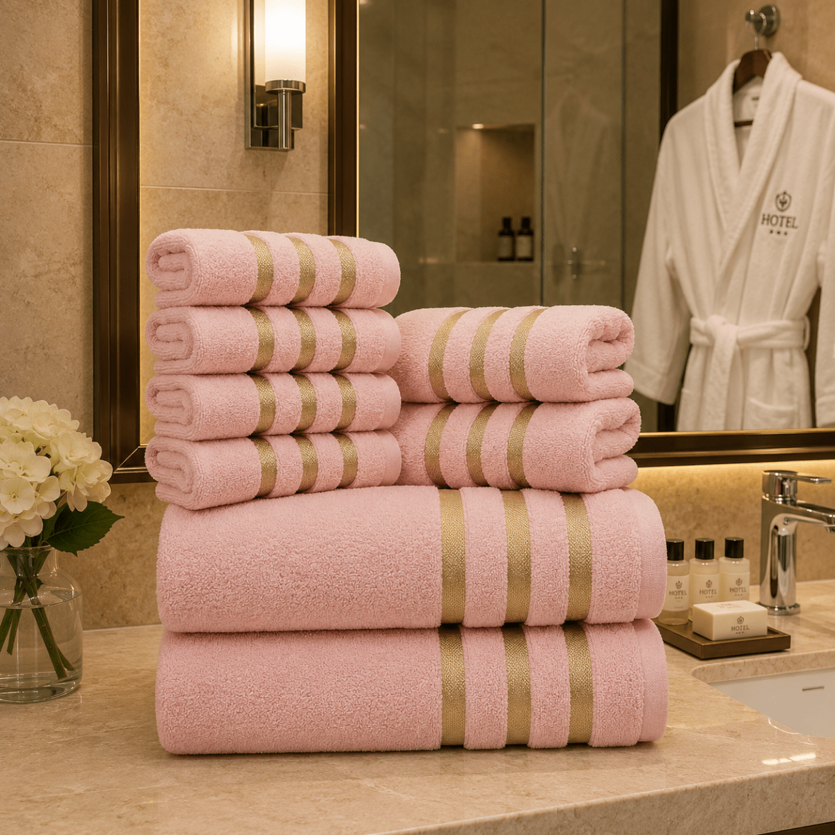 OPULENZA Luxury Bath Towel For Everyday Drying And Relaxation