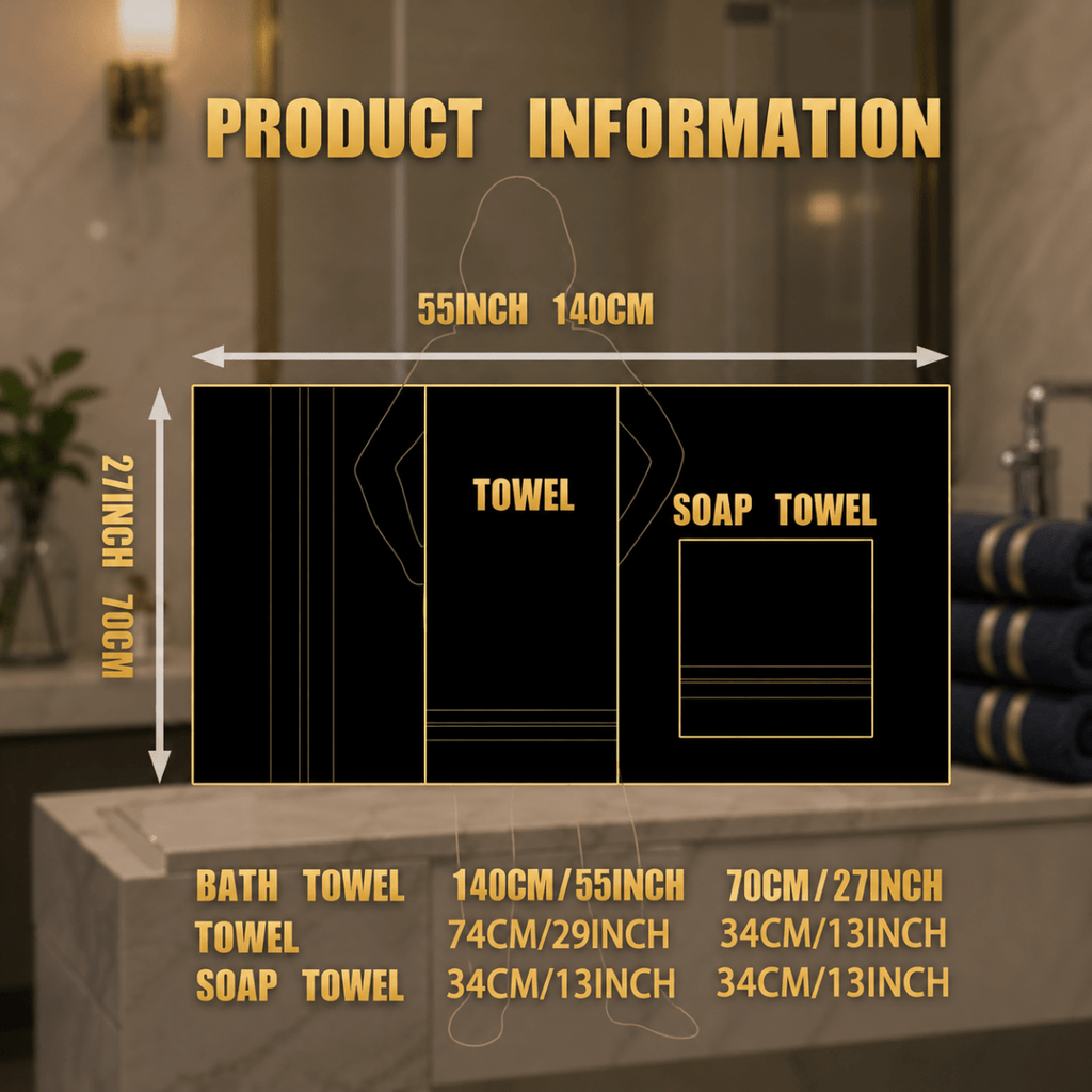 OPULENZA Luxury Bath Towel For Everyday Drying And Relaxation