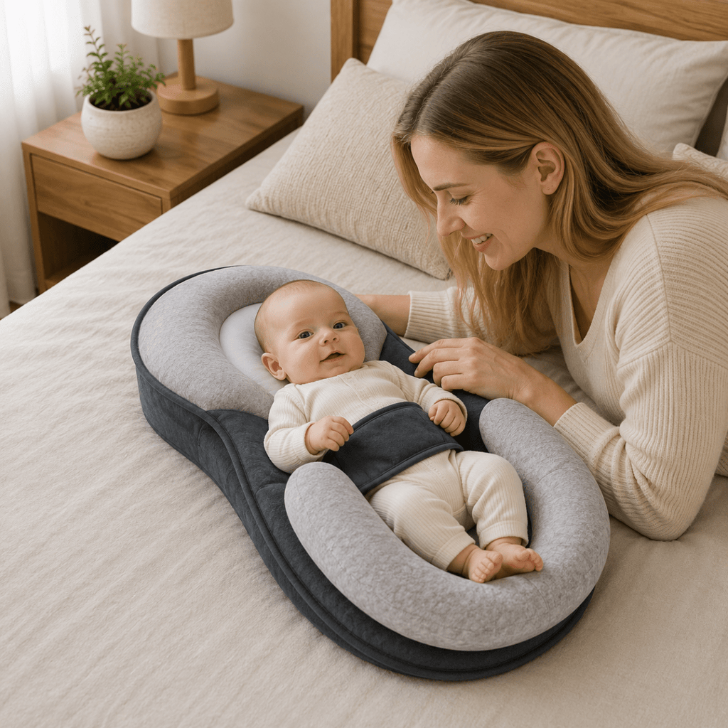 Almofada para Bebé LITTLEHAVEN para Sono Suave e Apoio Confortável