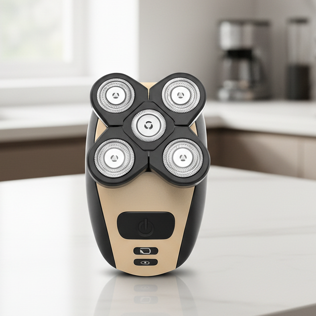 NovaFlex 5-i-1 Elektrisk Barbermaskin for Jevn, Skånsom Barbering