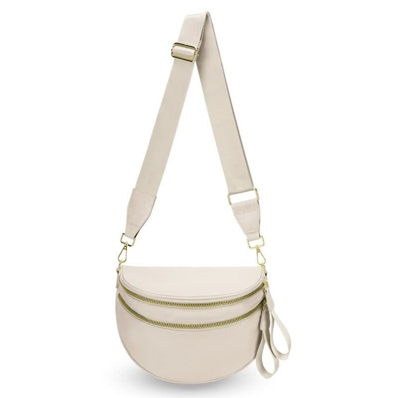 Sac bandoulière Luma Avenue pour femmes, style damier urbain, élégance quotidienne