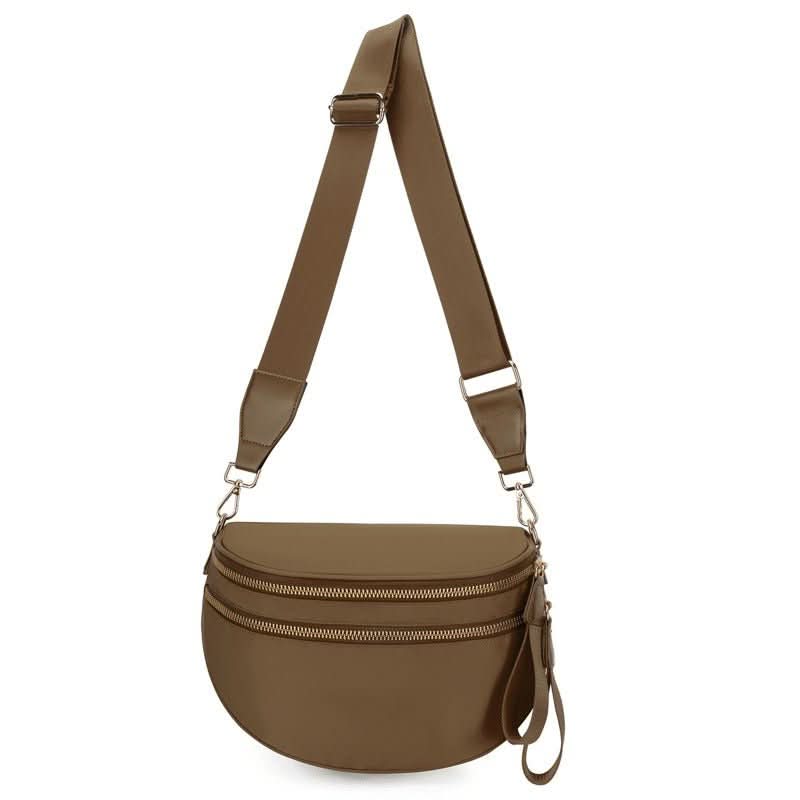 Sac bandoulière Luma Avenue pour femmes, style damier urbain, élégance quotidienne