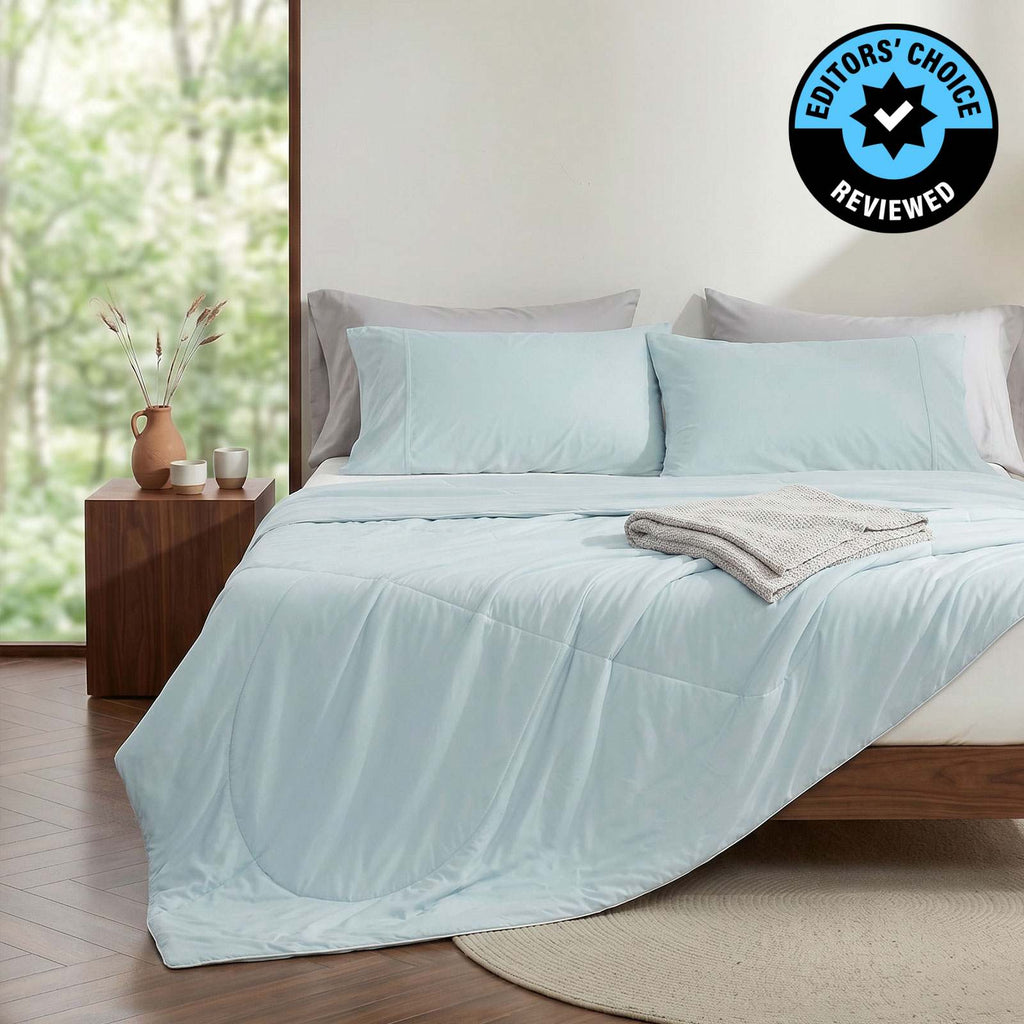 Cloud-Like Comforter | Down Comforter with Japanese Cooling Fabric | Lightweight Design for Hot Sleepers 8