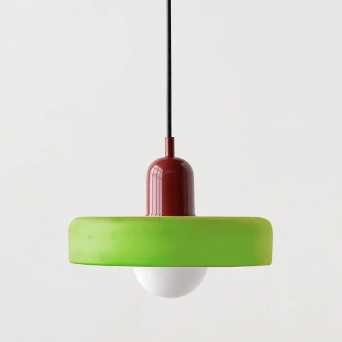 Vibrant Glass Pendant Lamp | Orntli