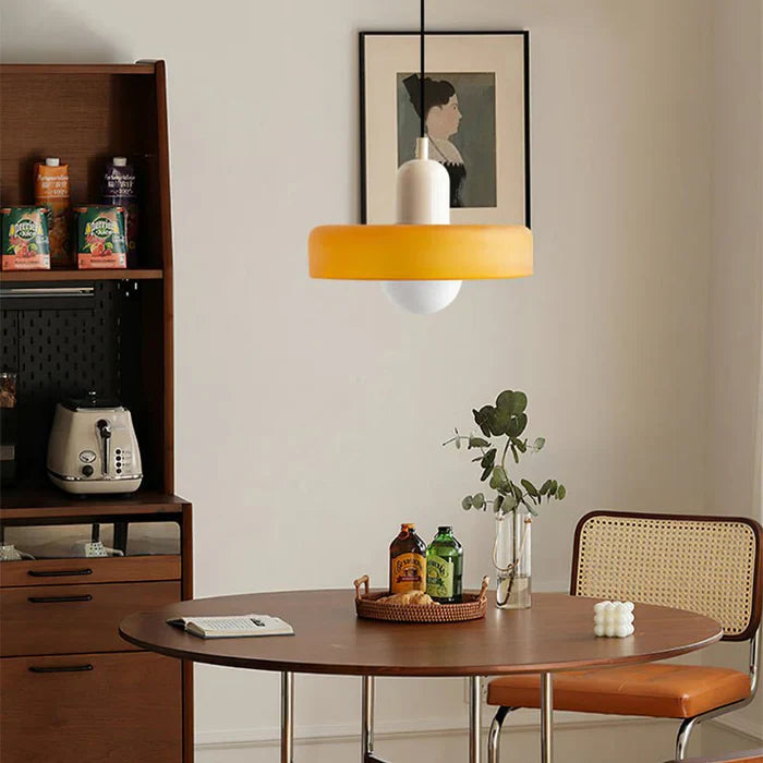 Vibrant Glass Pendant Lamp | Orntli