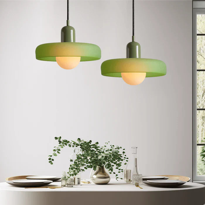 Vibrant Glass Pendant Lamp | Orntli