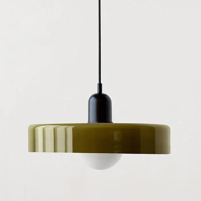 Vibrant Glass Pendant Lamp | Orntli
