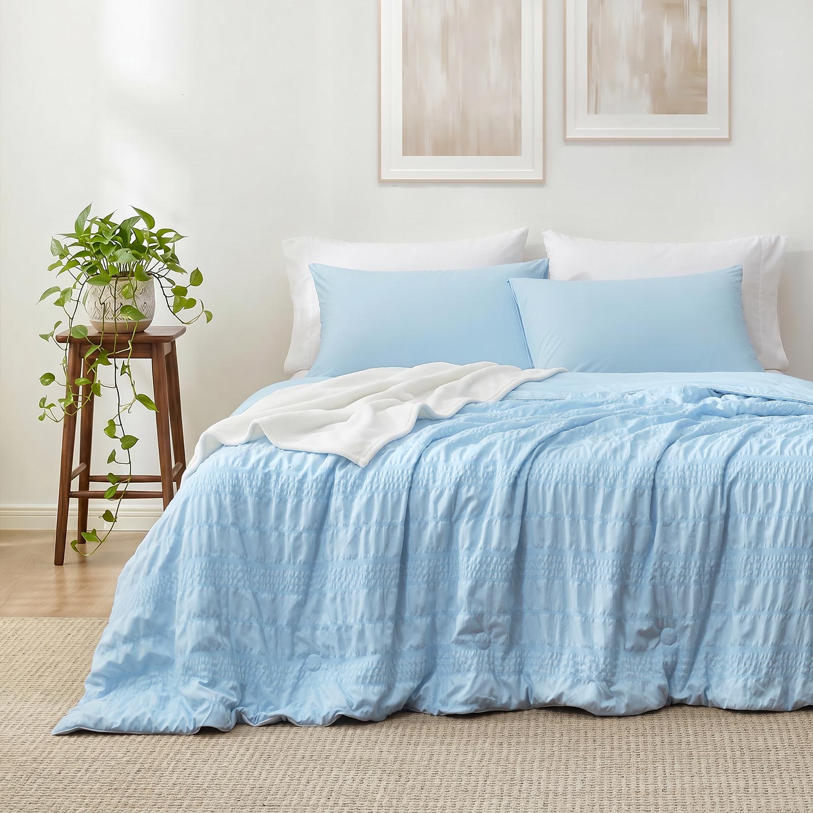 Comfort Collection | Cooling Comforter with Advanced Airflow | Lightweight Design for Hot Sleepers 13