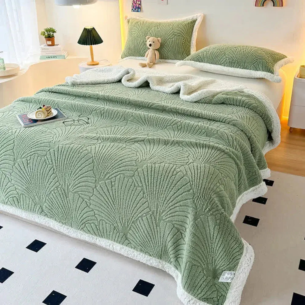 Comfort Haven | Double-Sided Thickened Blanket with Reversible Design | Soft, Breathable Fabric for Year-Round Comfort 7