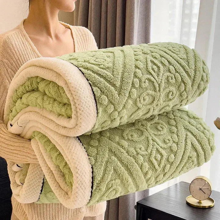 Oboustranná zahuštěná deka Comfort Haven, měkká a prodyšná