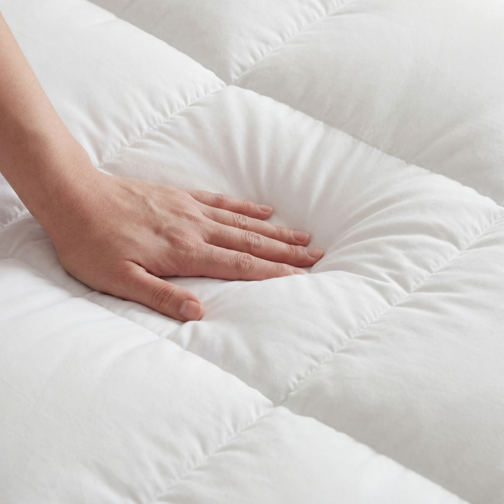 Comfort Sleep 1000GSM Plush Topper For Breathable Sleep Quality
