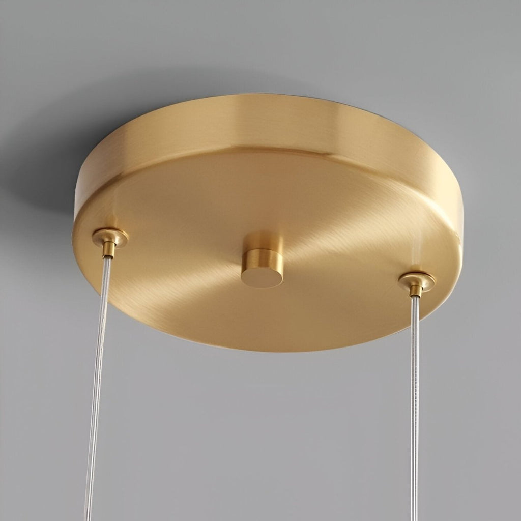 Lustră modernă cu LED și abajur din sticlă pentru tavan, diametru 12 inch