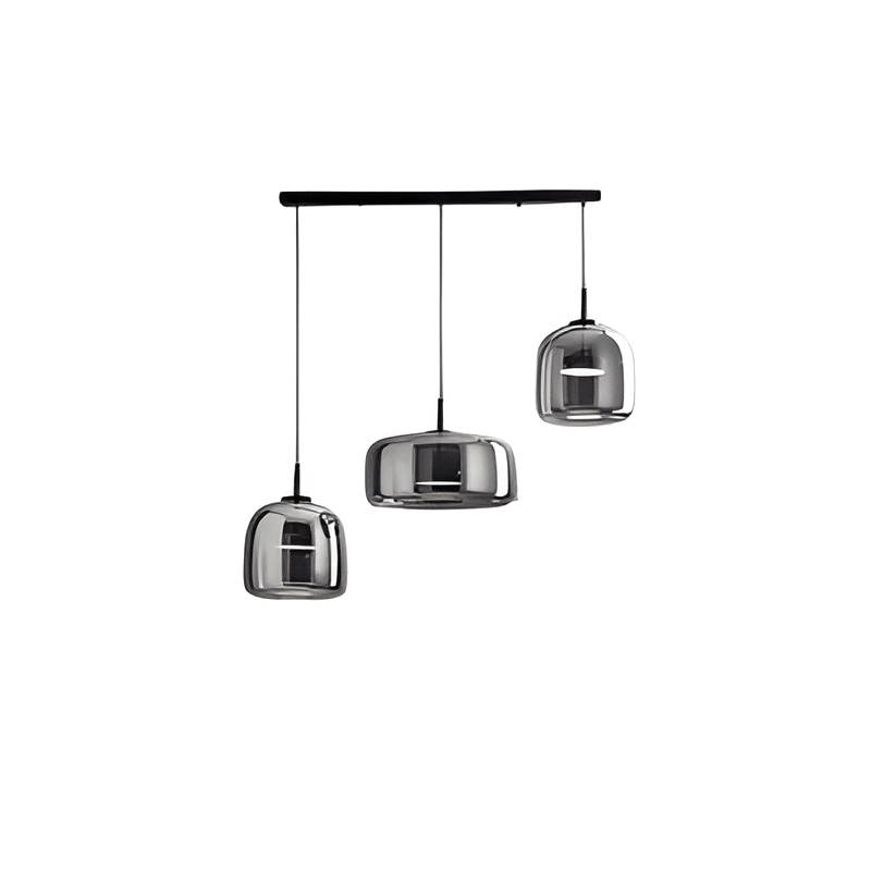 Lustră modernă cu LED și abajur din sticlă pentru tavan, diametru 12 inch