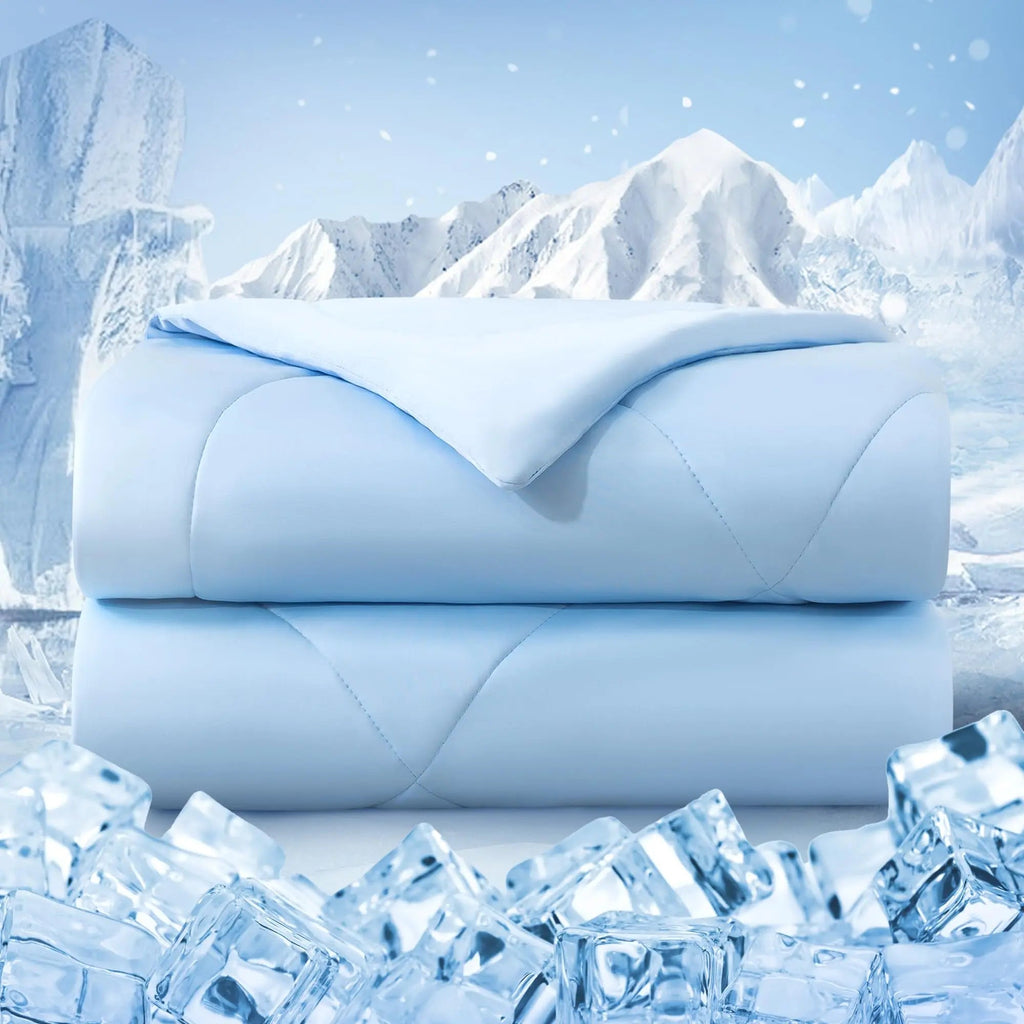 Cool Sleep Bedding | Lightweight Cooling Comforter with Q Max 0.4 Technology | Breathable Design for Year-Round Comfort 2