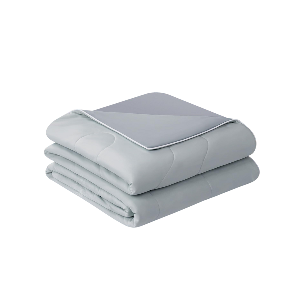 Couverture rafraîchissante Q-Max avec design double face pour les personnes qui ont chaud en dormant