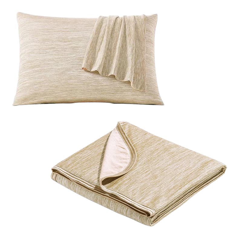 Cooling Comfort Bedding Ensemble With Breathable Cotton For All-Season Sleep