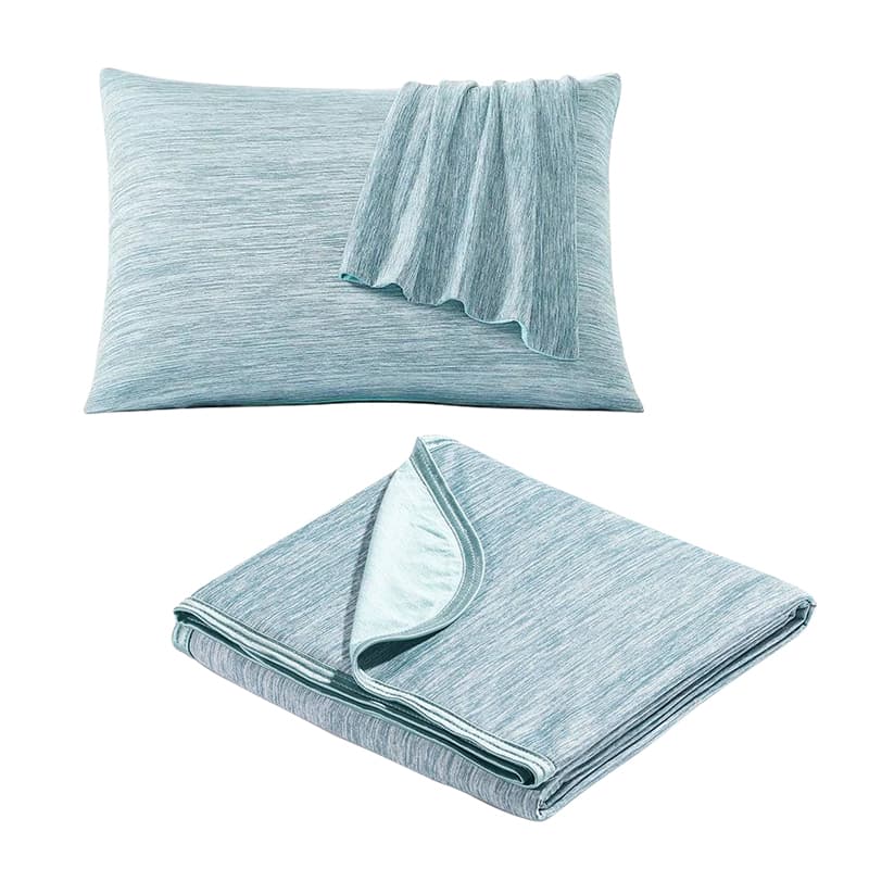 Cooling Comfort Bedding Ensemble With Breathable Cotton For All-Season Sleep
