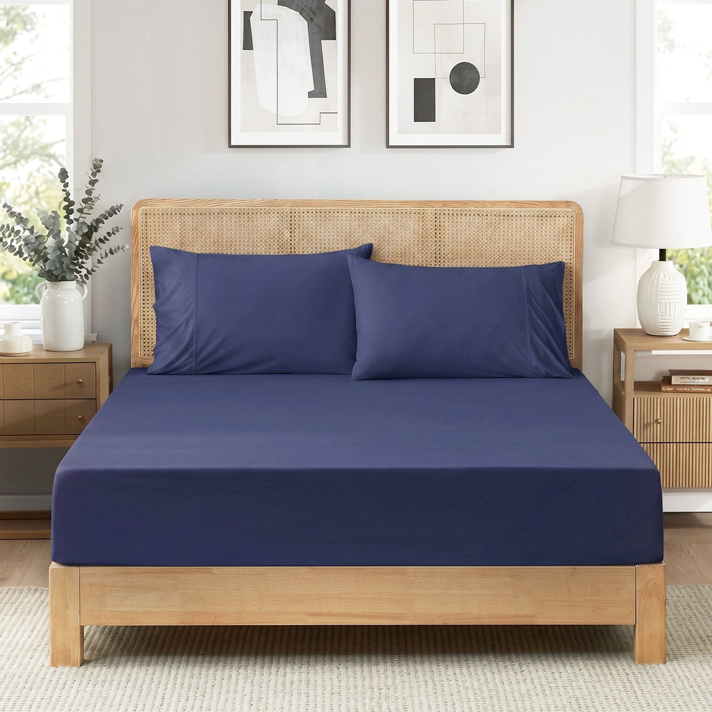 Cooling Comfort Japanese Fabric Sheets Deep Pockets For Hot Sleepers