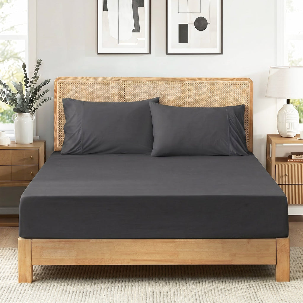 Cooling Comfort Japanese Fabric Sheets Deep Pockets For Hot Sleepers