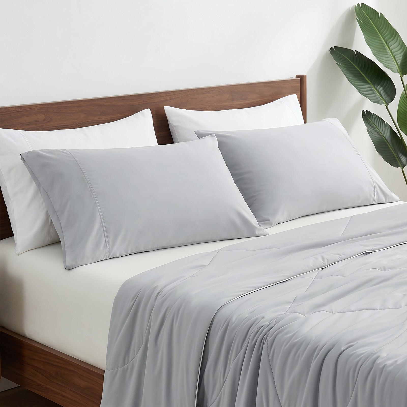 Cooling Essentials | Cooling Pillowcases Set with Japanese Fabric | Breathable Design for Hot Sleepers 2
