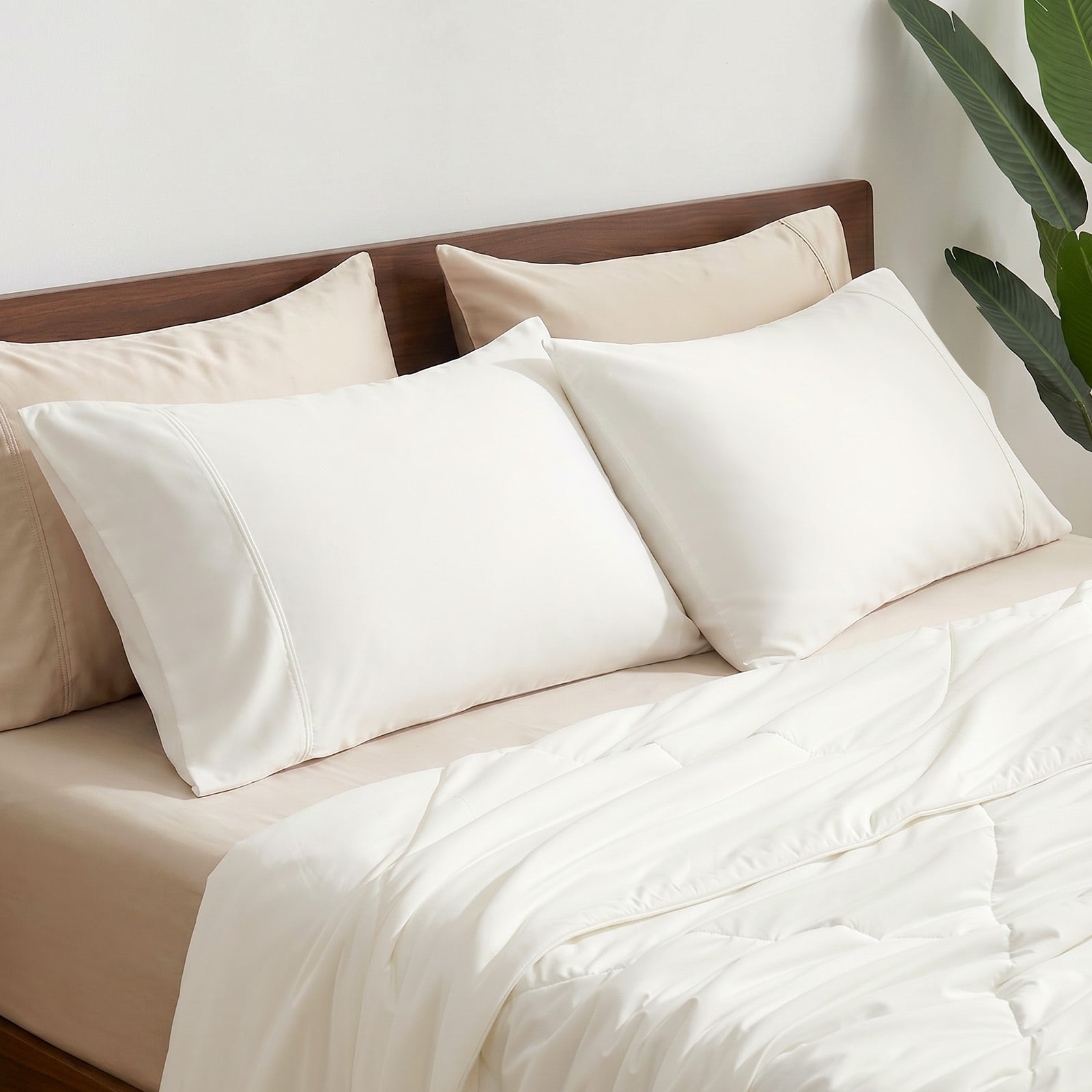 Cooling Essentials | Cooling Pillowcases Set with Japanese Fabric | Breathable Design for Hot Sleepers 5