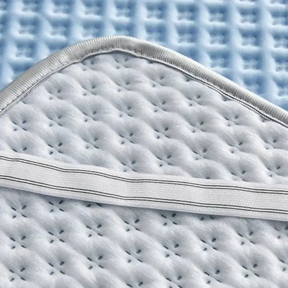 Mattress Pad Cools For Summer Sleep With Soft Design And Breathable Fabric