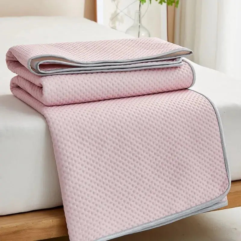 Cooling Mattress Pad with Breathable Ice Silk Fabric | Soft Design for Comfortable Summer Sleep 6