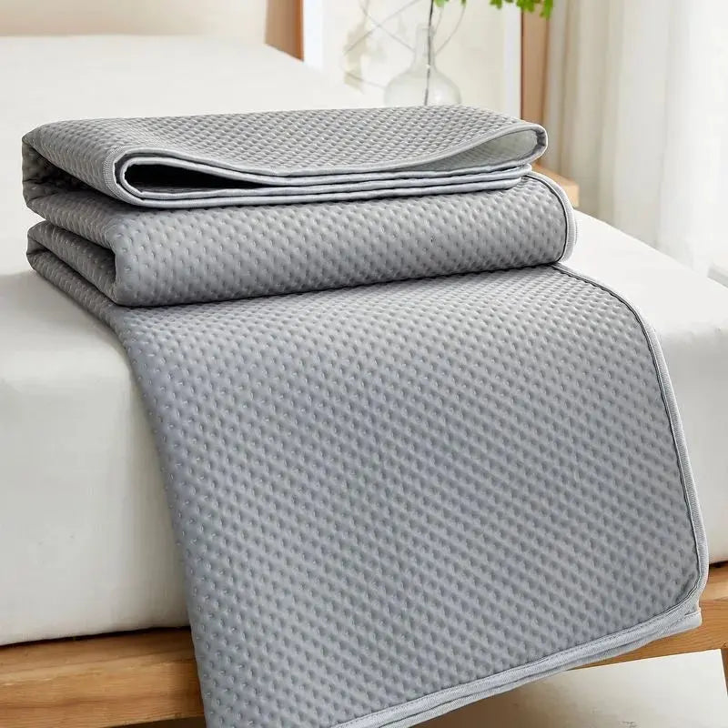 Mattress Pad Cools For Summer Sleep With Soft Design And Breathable Fabric