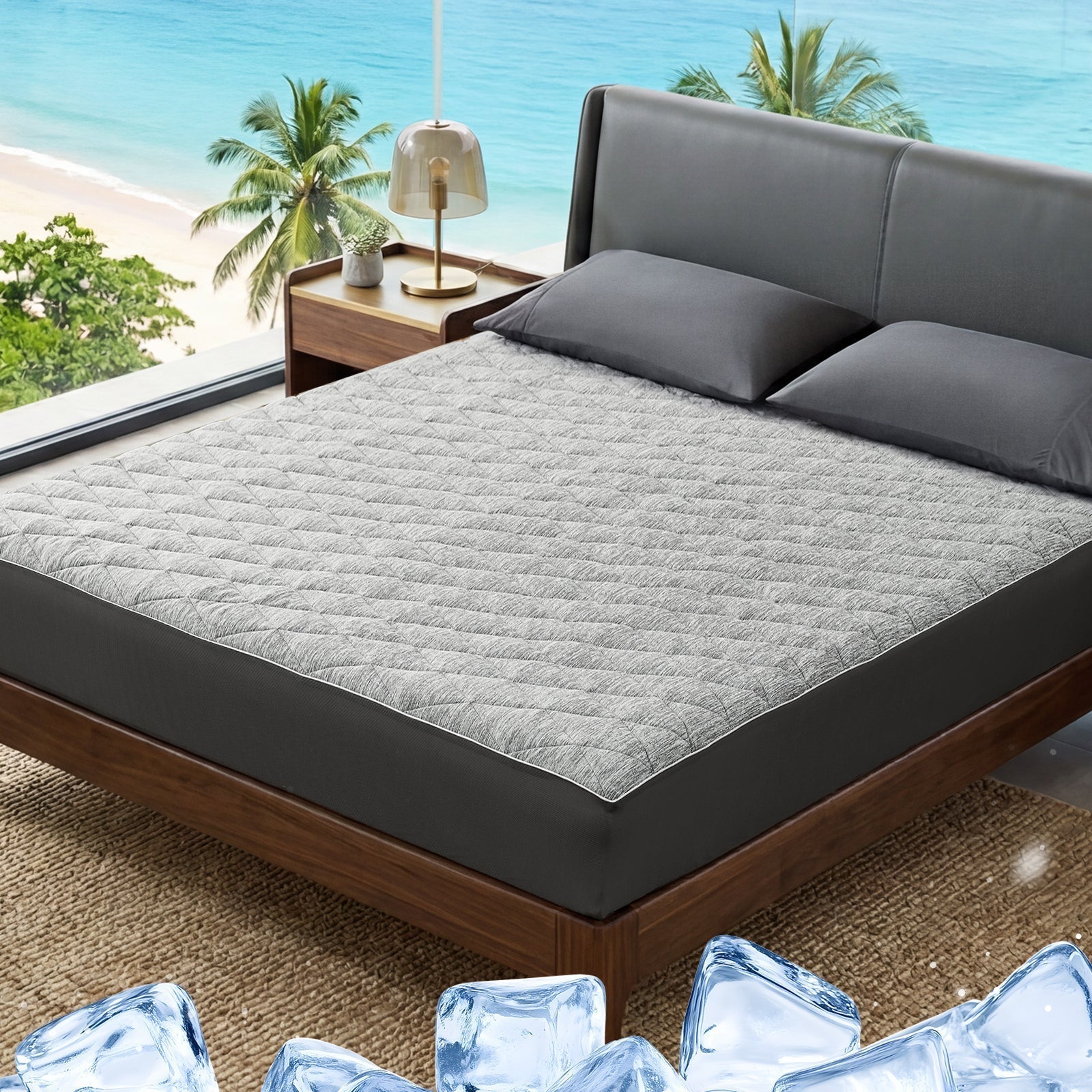 Cooling Mattress Topper | Leakproof Design & Soft Fabric for All-Night Comfort 7