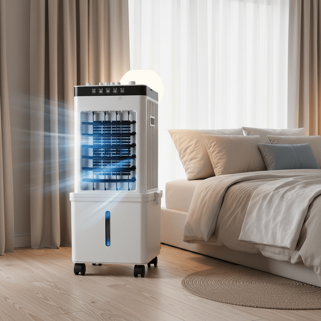 COOLNOVA Portable 3-In-1 Air Conditioner For Home Use Cools Humidifies Purifies