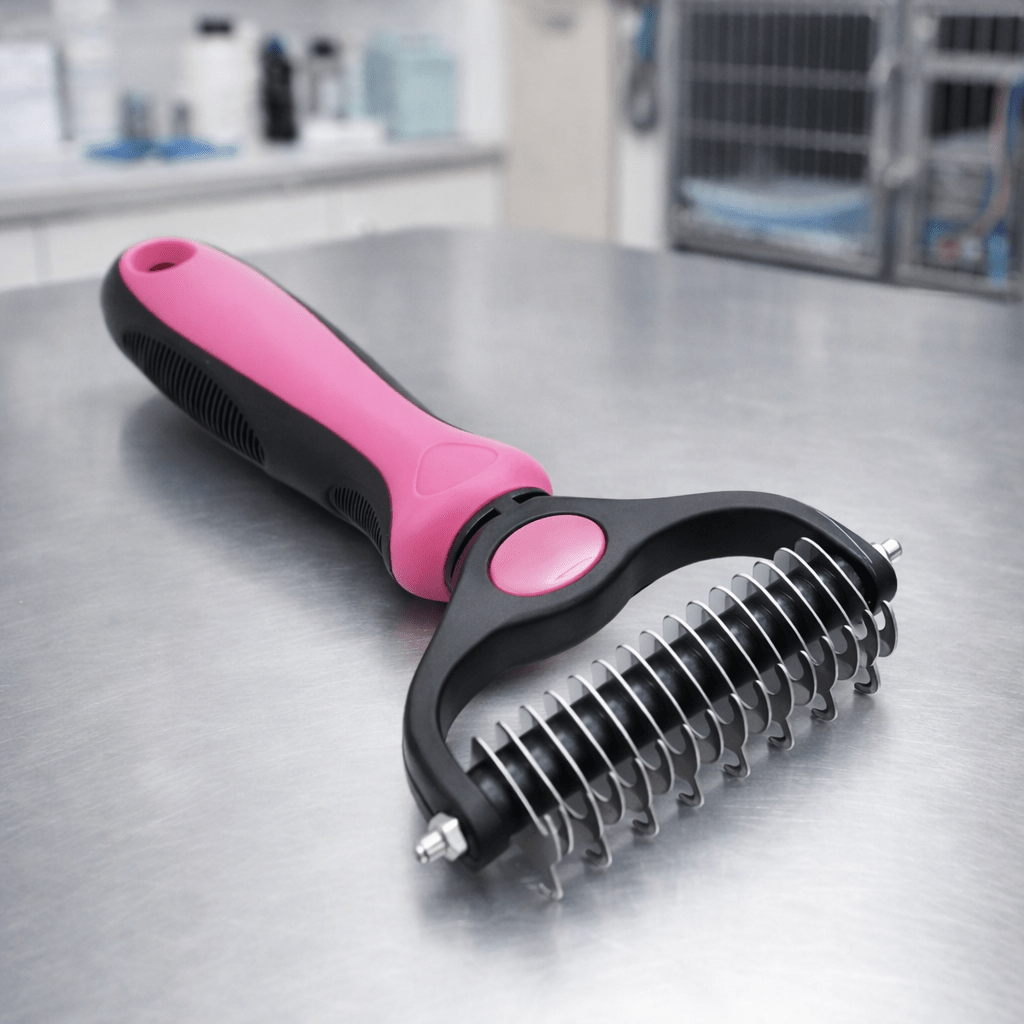 Spazzola per la toelettatura del pelo TIERFLOW per un mantello liscio e ben curato