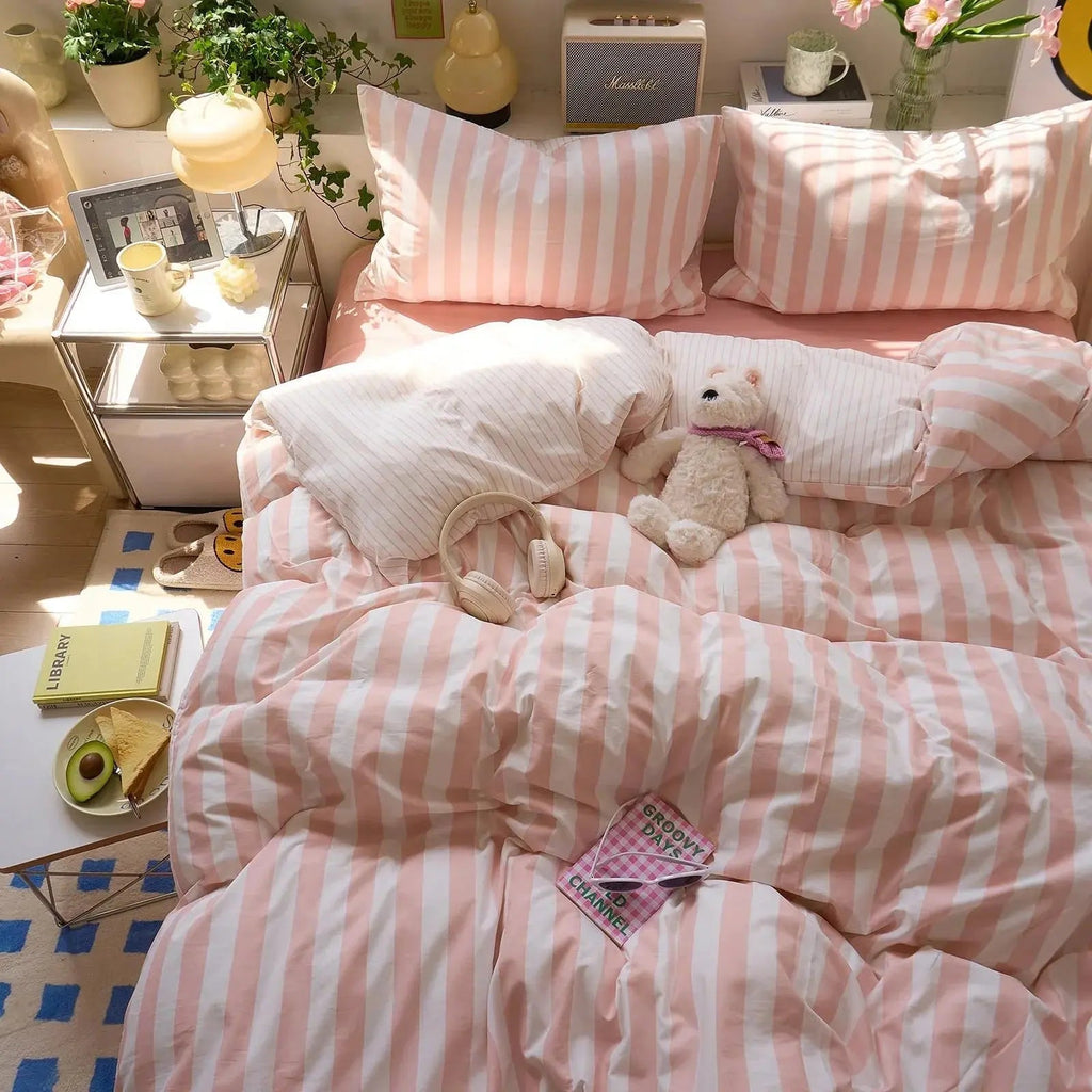 Cotton Crepe | Bedding Set with Breathable Comfort | Complete Quilt Set for Year-Round Use 5
