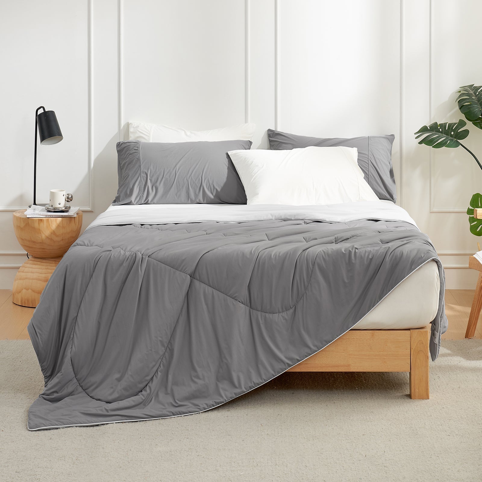Cozy Bliss | Cooling Comforter with Japanese Arc-Chill Fabric | Lightweight & Breathable for Hot Sleepers 17
