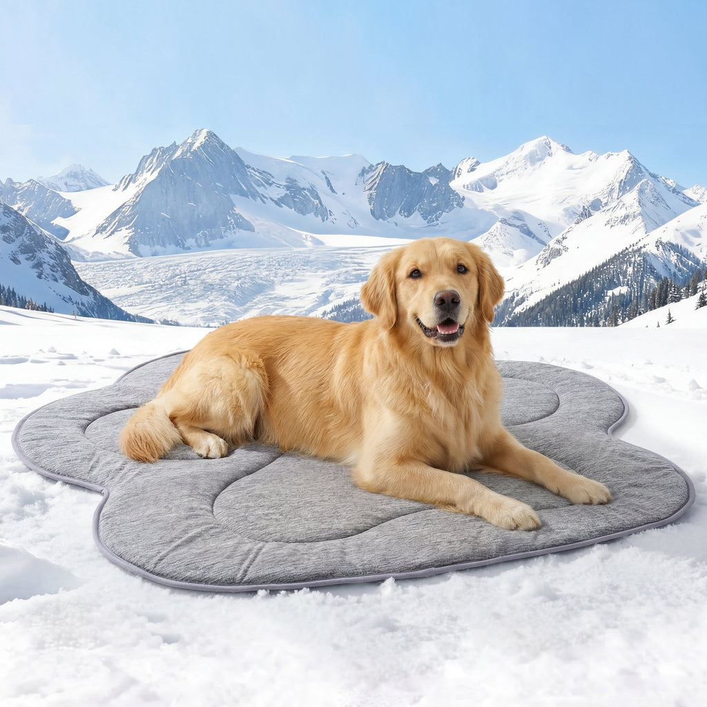Cozy Bliss | Dog Cooling Mat with Instant Chill Relief | Waterproof & Non-Slip Design for Comfort 2