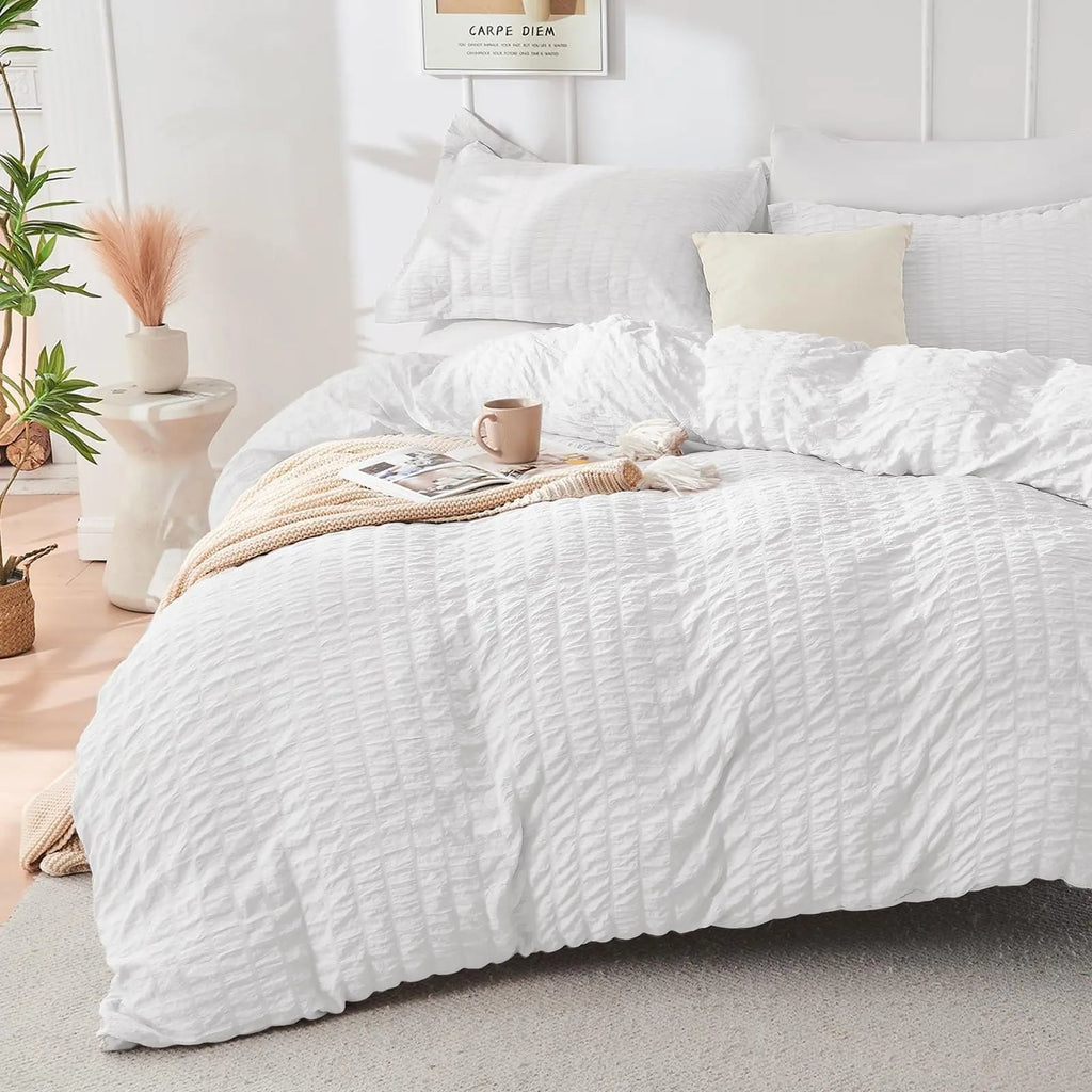 Cozy Home | Microfiber Duvet Cover Set with Zipper Closure & Corner Ties | Soft Breathable Bedding for Comfortable Sleep 3