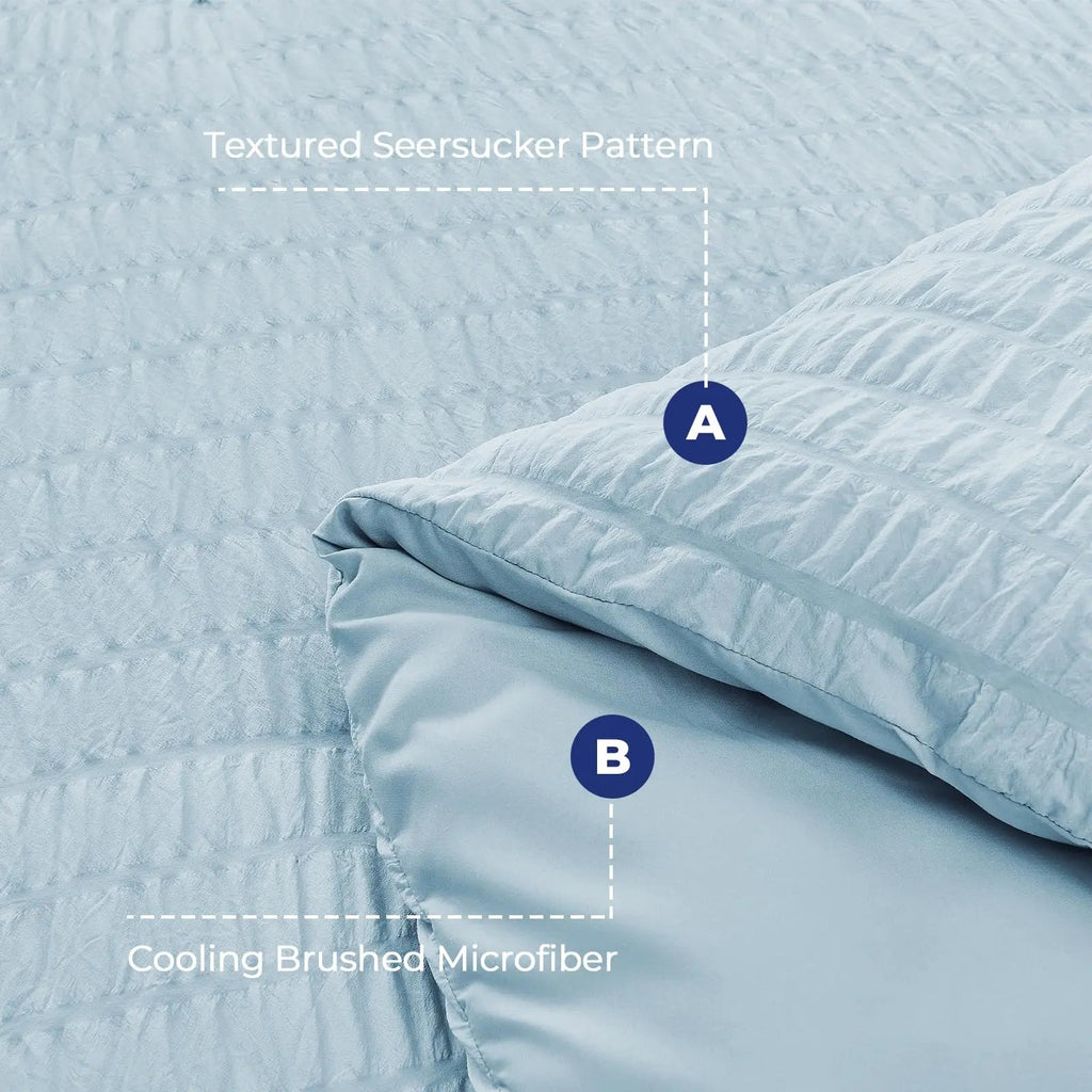 Cozy Home Microfiber Duvet Cover With Zipper Closure And Corner Ties Pillowcases Included