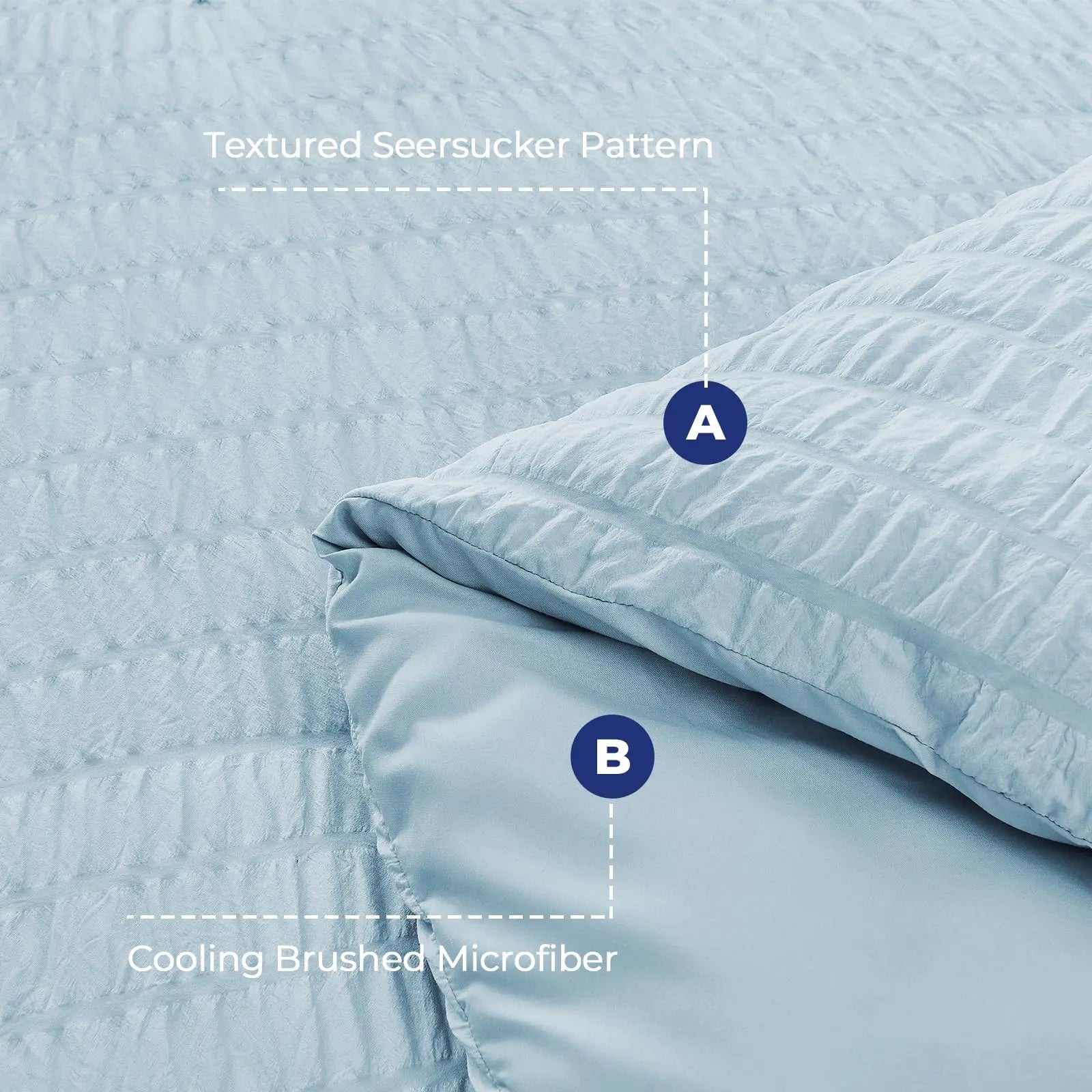 Cozy Home Microfiber Duvet Cover With Zipper Closure And Corner Ties Pillowcases Included