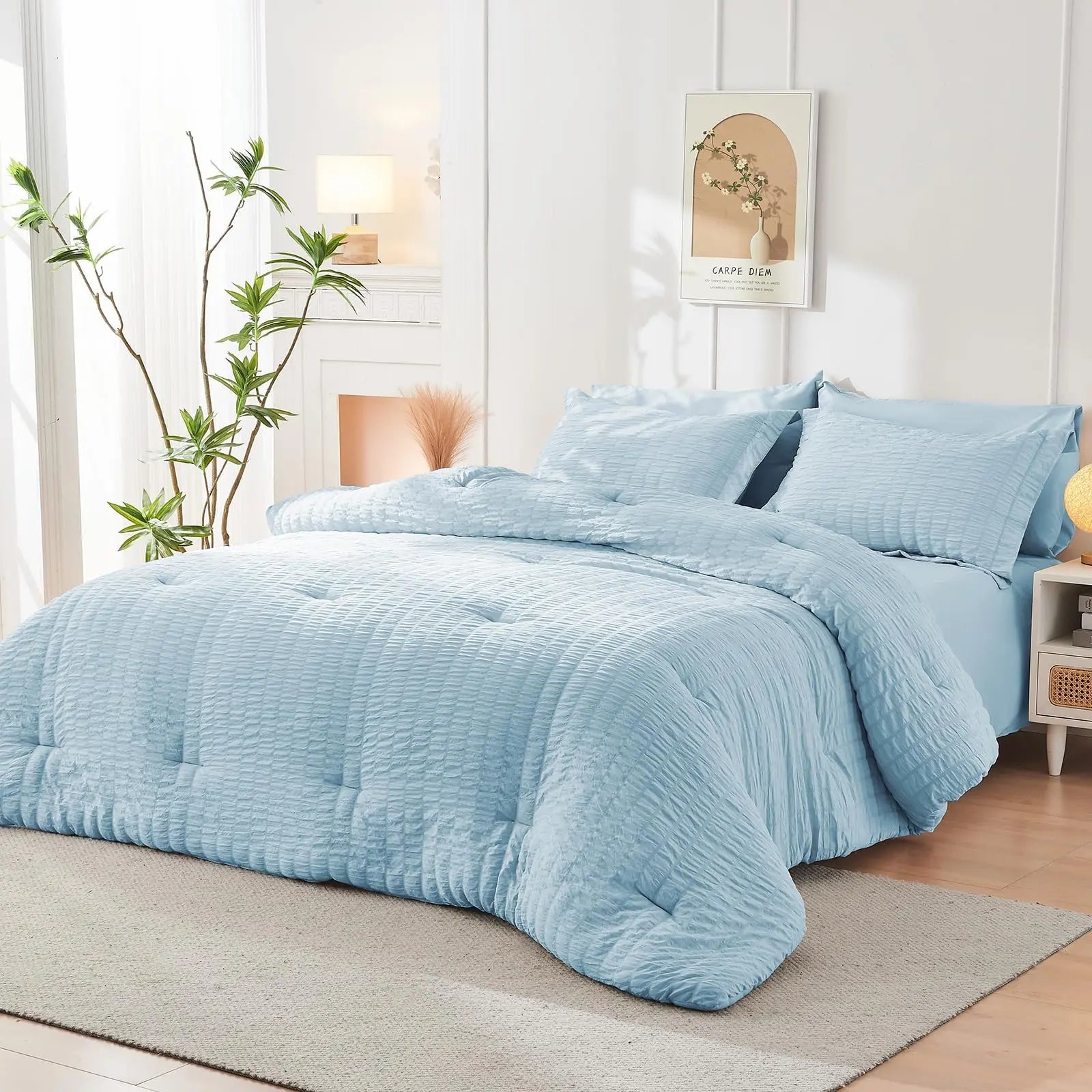 Cozy Home Microfiber Duvet Cover With Zipper Closure And Corner Ties Pillowcases Included