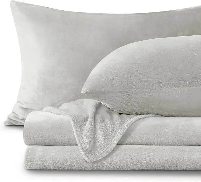 Cozy Nights | Flannel Bedding Set with Deep Pocket Fitted Sheet | Soft Microfiber for All-Season Comfort 11