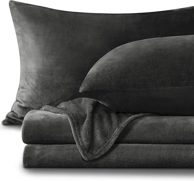 Cozy Nights | Flannel Bedding Set with Deep Pocket Fitted Sheet | Soft Microfiber for All-Season Comfort 5