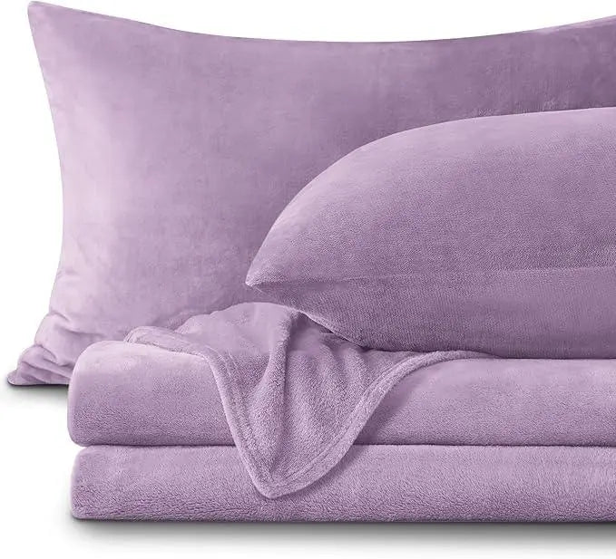 Cozy Nights | Flannel Bedding Set with Deep Pocket Fitted Sheet | Soft Microfiber for All-Season Comfort 16