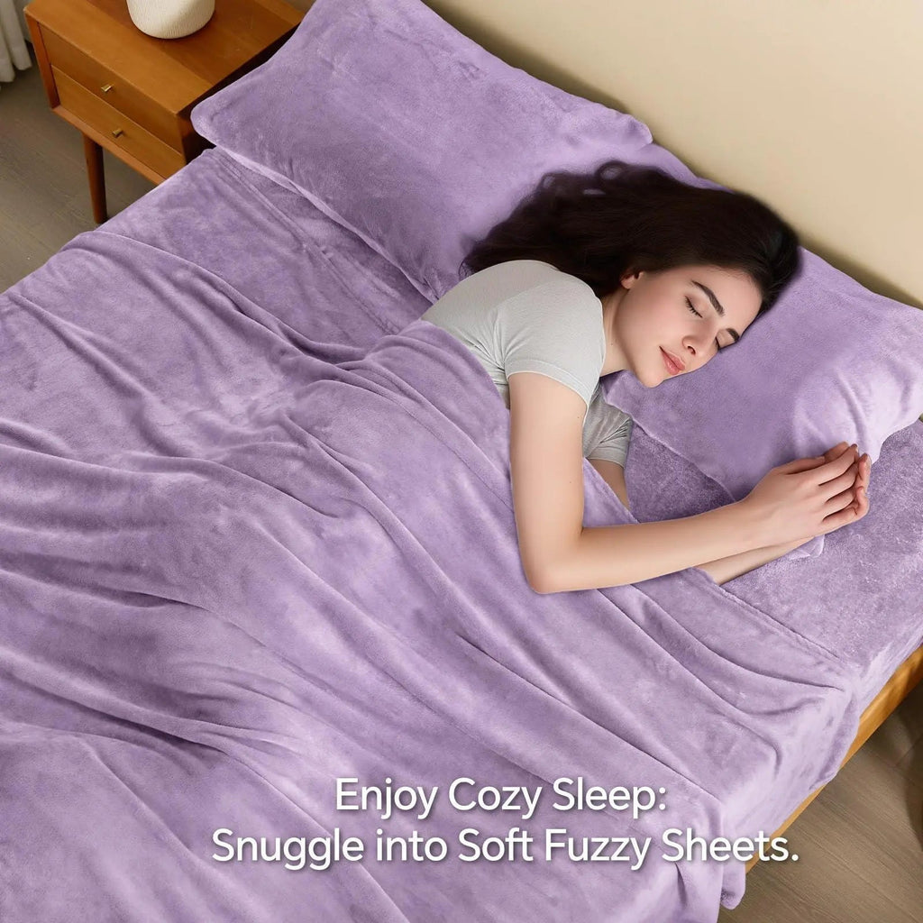 Cozy Nights flanellbäddset med djup påslakanficka