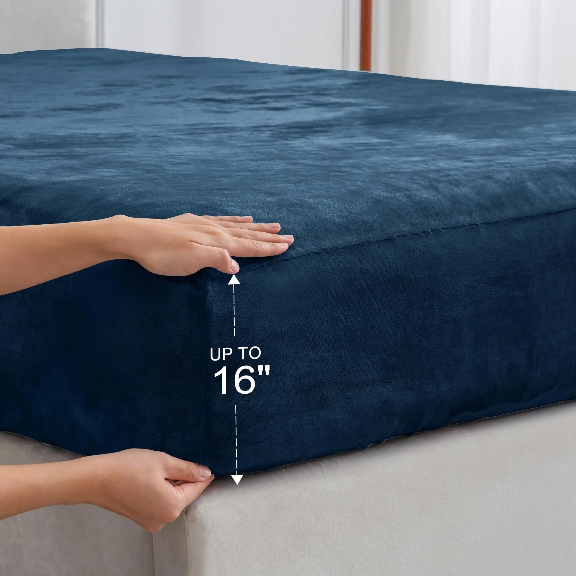Cozy Nights flanellbäddset med djup påslakanficka